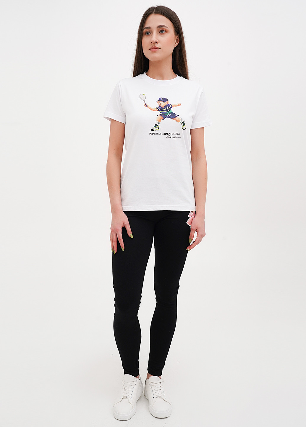 Черные демисезонные леггинсы Ralph Lauren