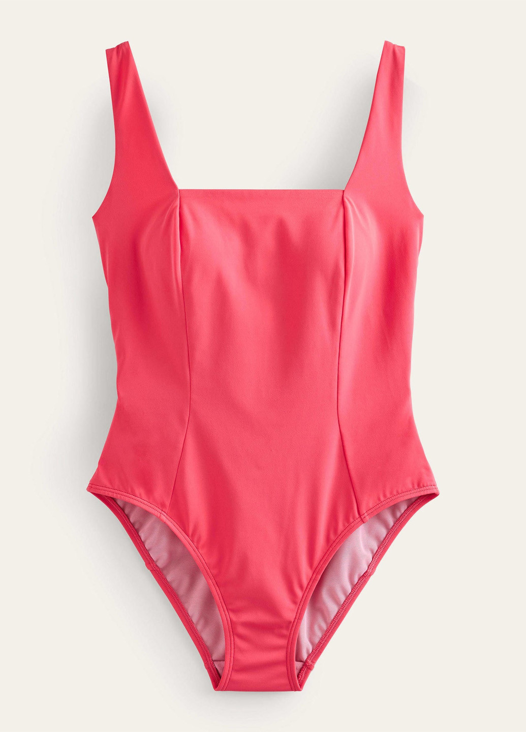 Алый летний купальник слитный Boden