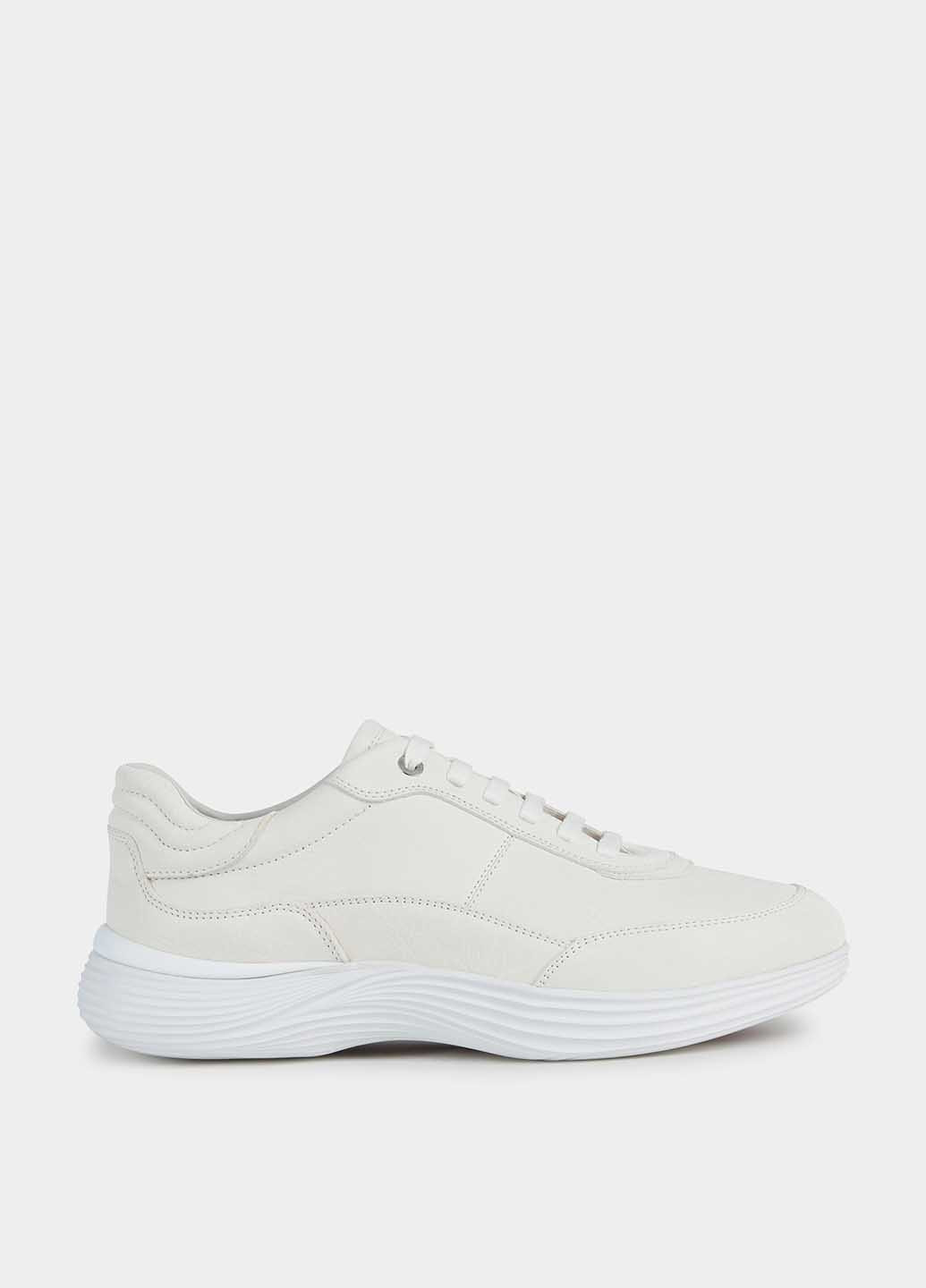 Белые летние кроссовки Geox Fluctis