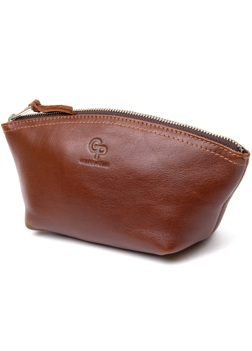 Жіноча шкіряна косметичка 23х10х7 см Grande Pelle (252417279)