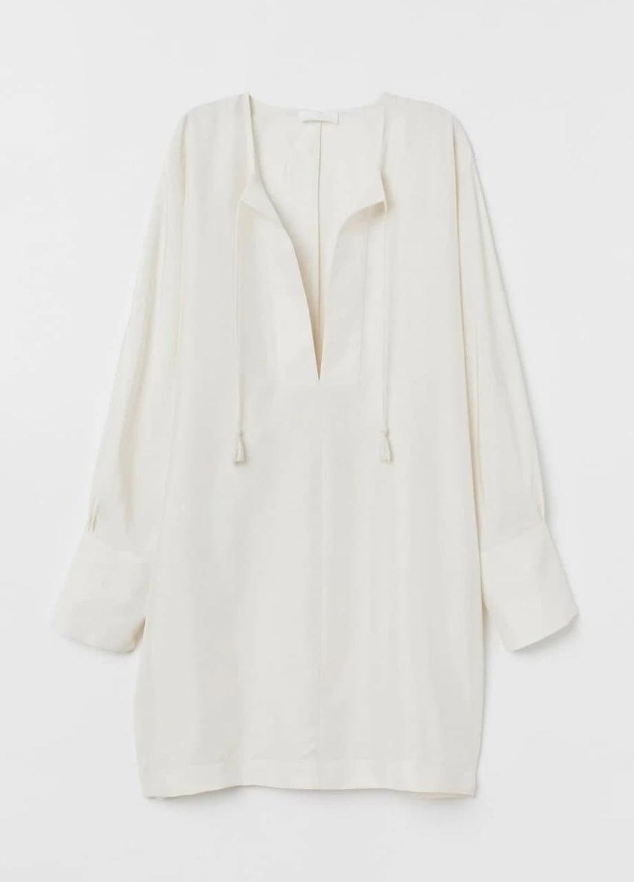 Шовкова туніка H&M (214658227)