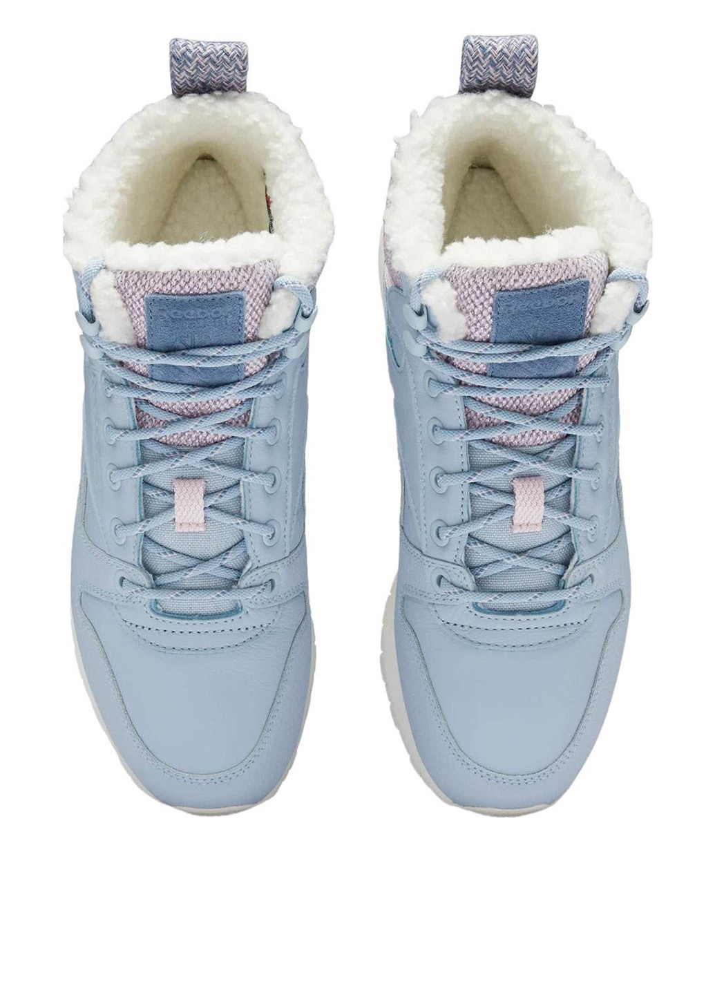 Блакитні зимовий кросівки Reebok CL LTHR ARCTIC BOOT Light Grey