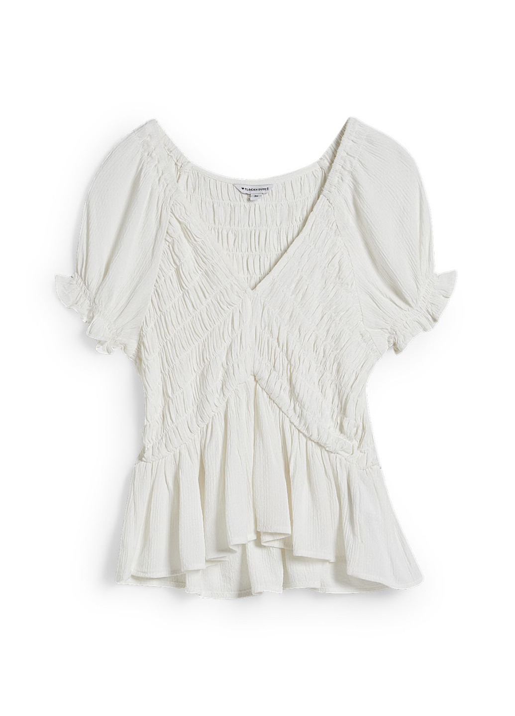 Молочная блуза C&A