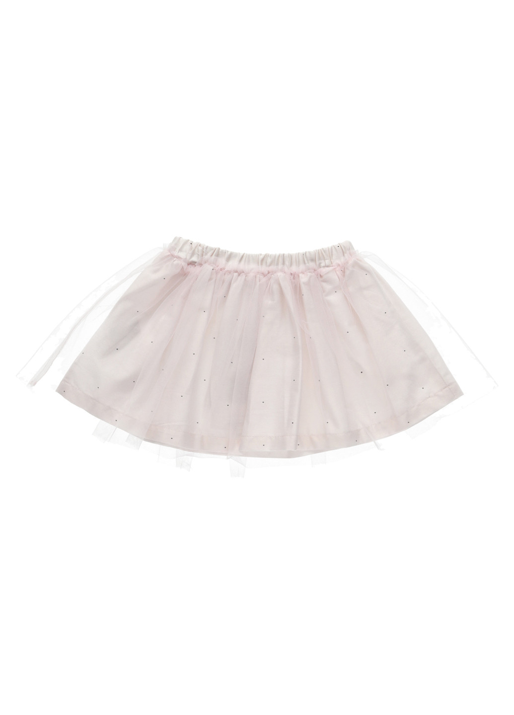 Пудровая кэжуал однотонная юбка Chicco пышная