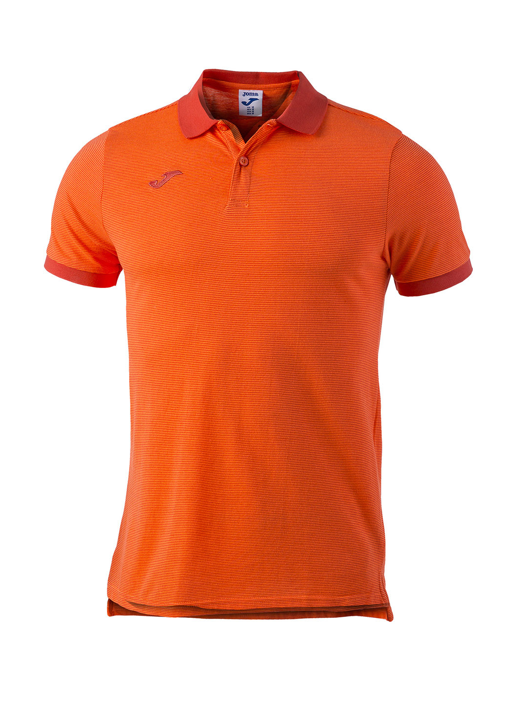 Оранжевая футболка-поло для мужчин Joma с логотипом