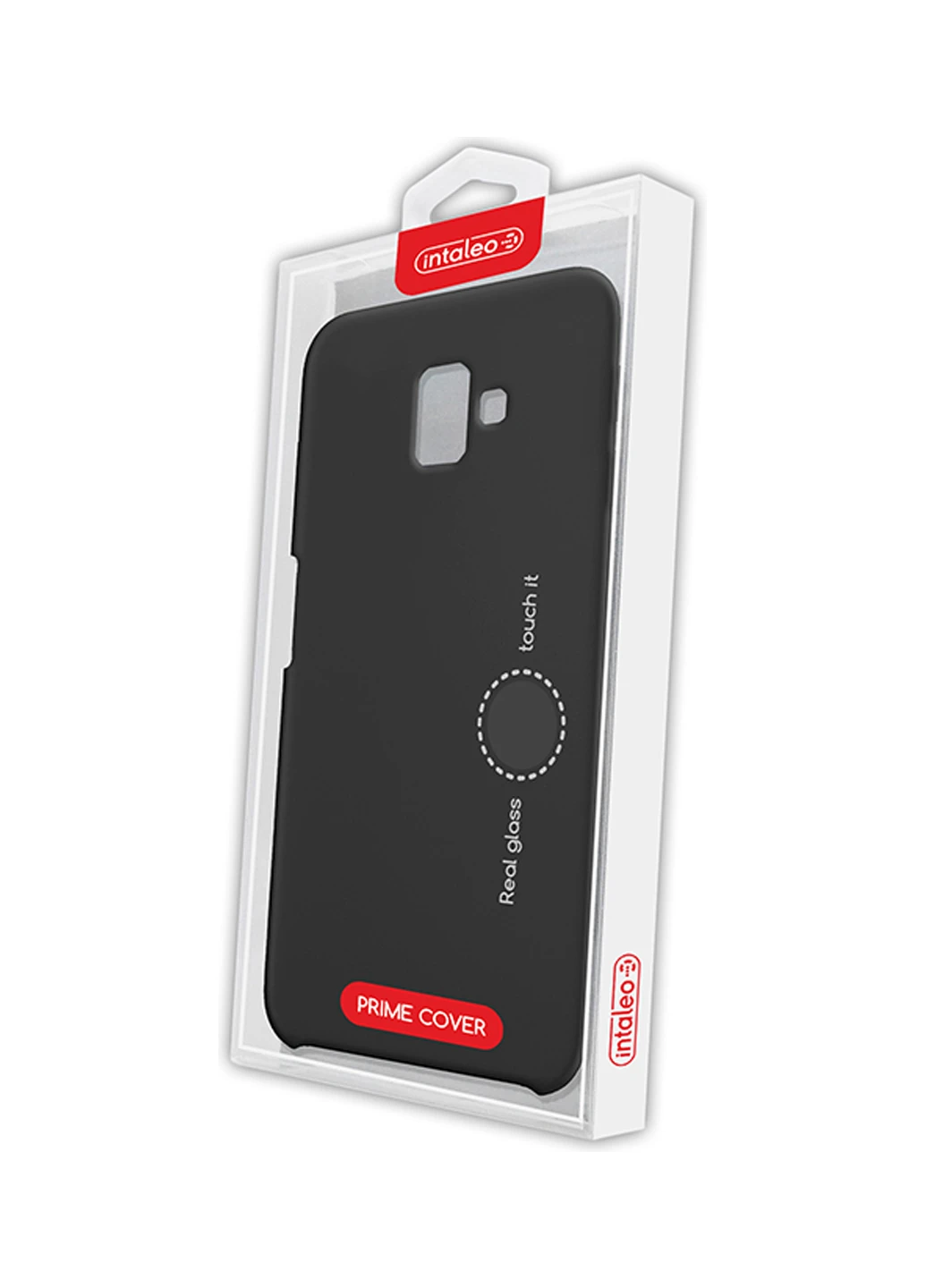 Чехол (Velvet) для Samsung J6+ (J610) (черный) Intaleo для Samsung J6+ (J610) (черный) (131340065)