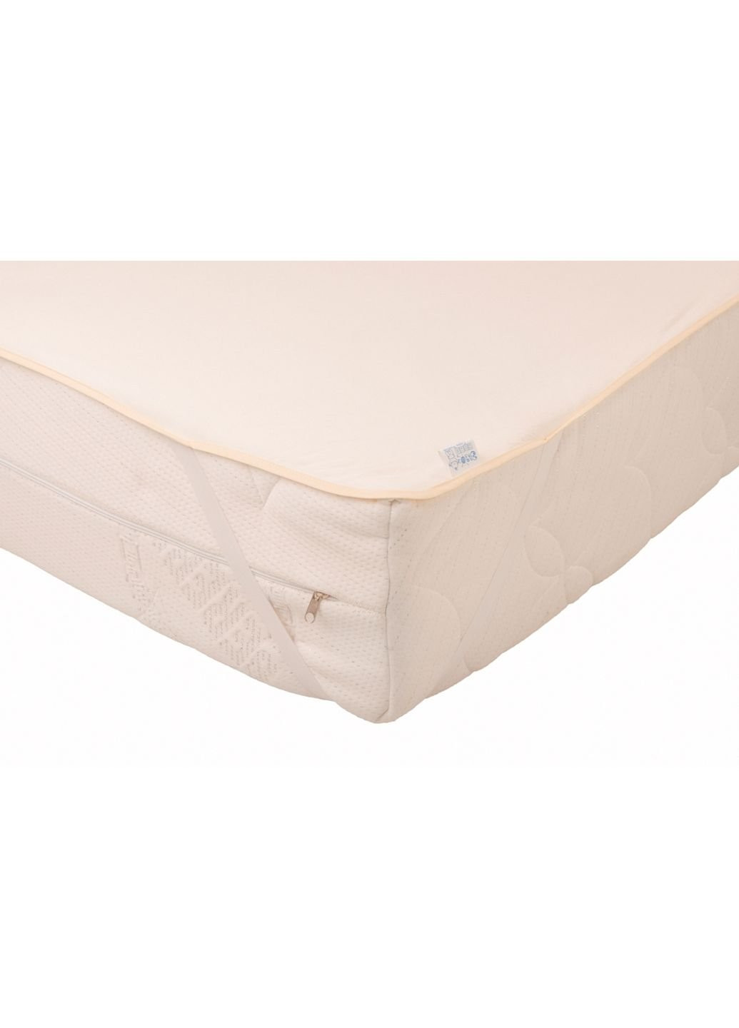 Наматрасник Еко Пупс водонепроницаемый Premium, 120х200 см Молочный (ПНАМ200120м) No Brand (254073411)