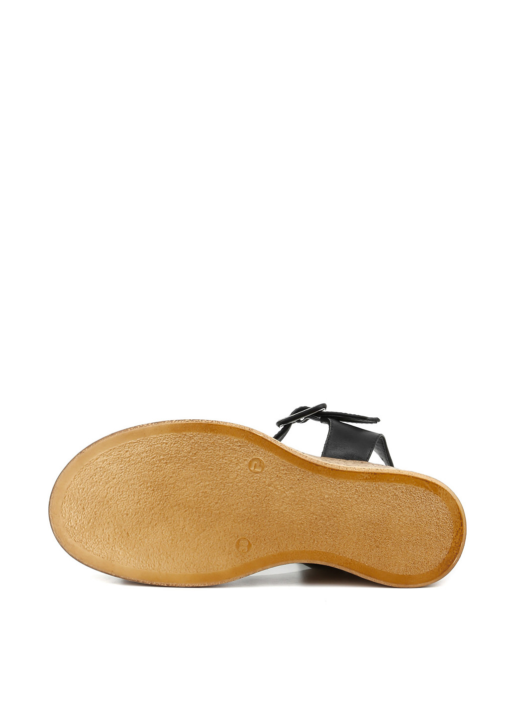 Черные босоножки Le'BERDES с ремешком