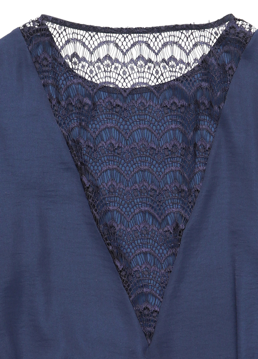 Темно-синя кежуал сукня а-силует Vila однотонна