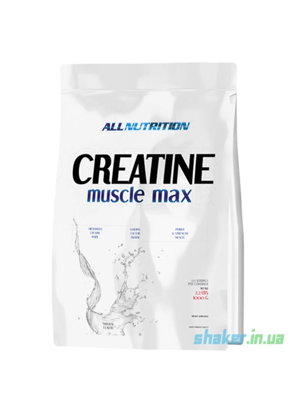 Креатин моногидрат All Nutrition Creatine Muscle Max 1000 г алл нутришн unflavored Allnutrition (255279702)