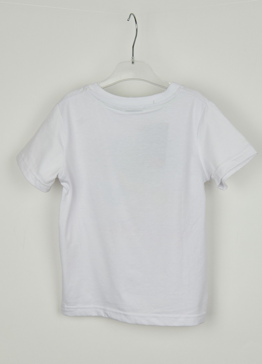 Белая летняя футболка с коротким рукавом Just Kids