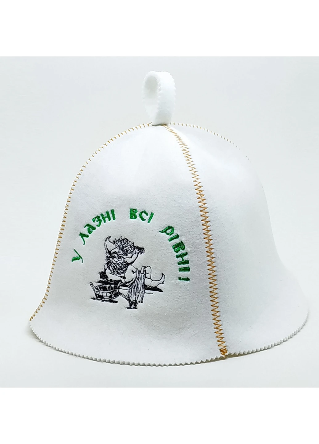 Шапка для сауны "У лазні всі рівні" Luxyart (252261714)