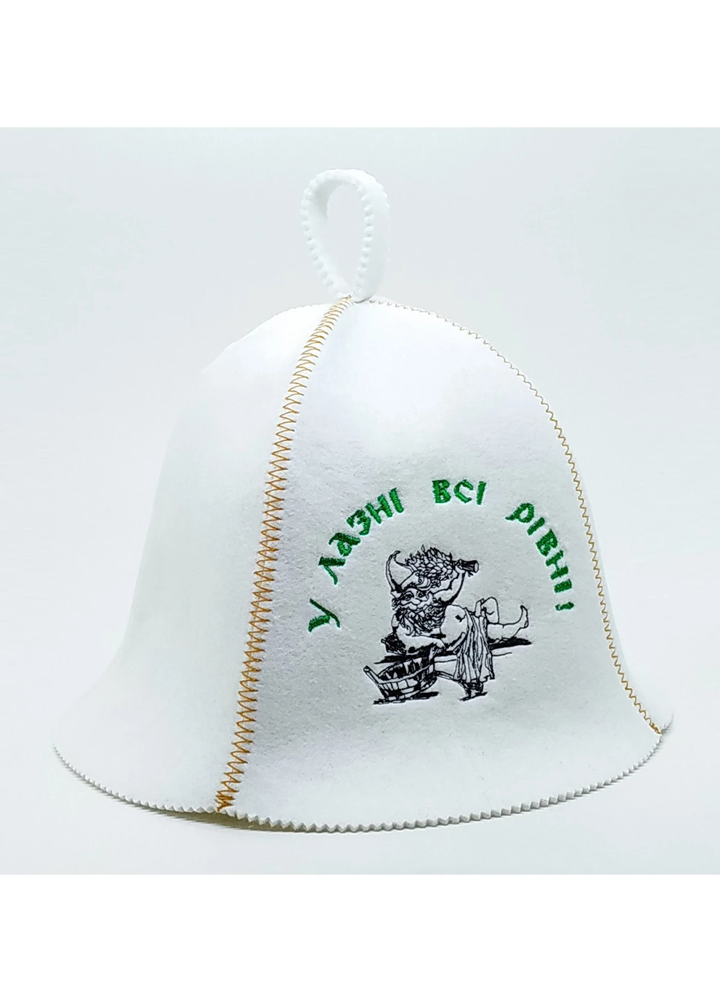Шапка для сауны "У лазні всі рівні" Luxyart (252261714)