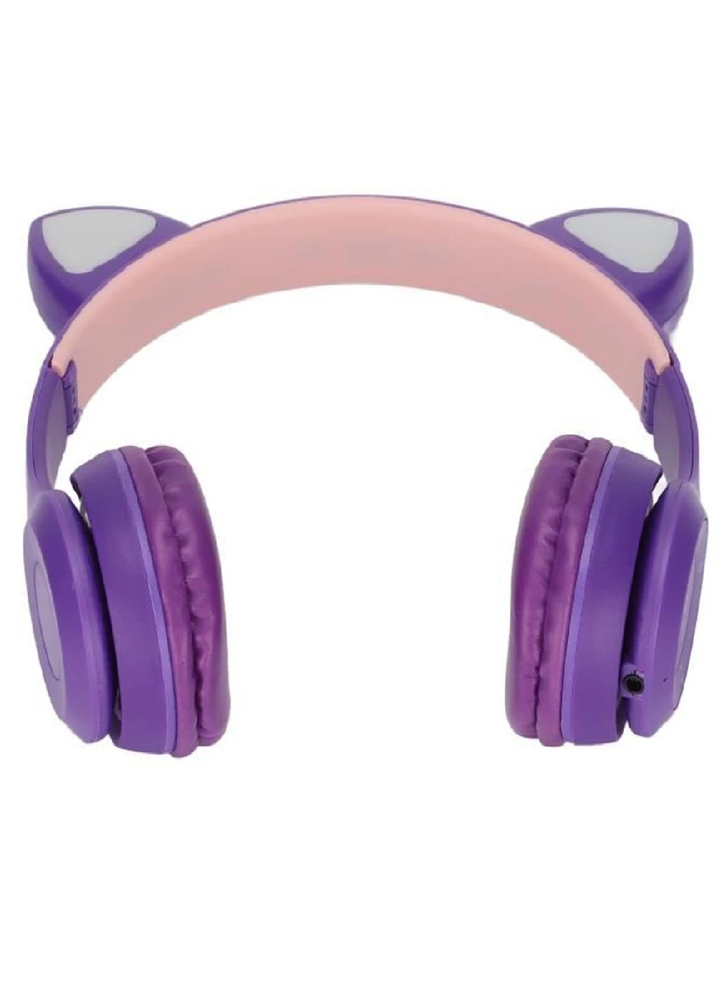 Беспроводные детские наушники с кошачьими ушками и RGB подсветкой (472863-Prob) Фиолетовые Francesco Marconi (251779487)