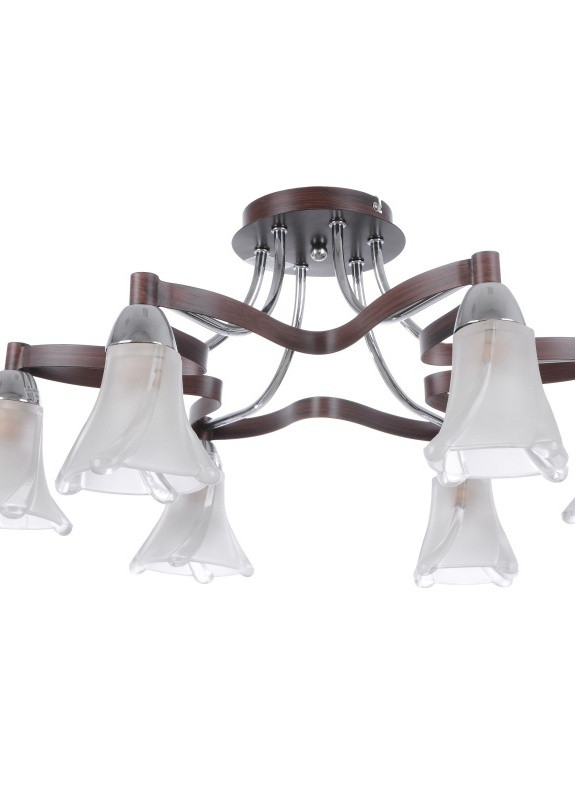 Люстра стельова на 6 плафонів для підвісної стелі BR-376S/6 CHR Brille (253887074)