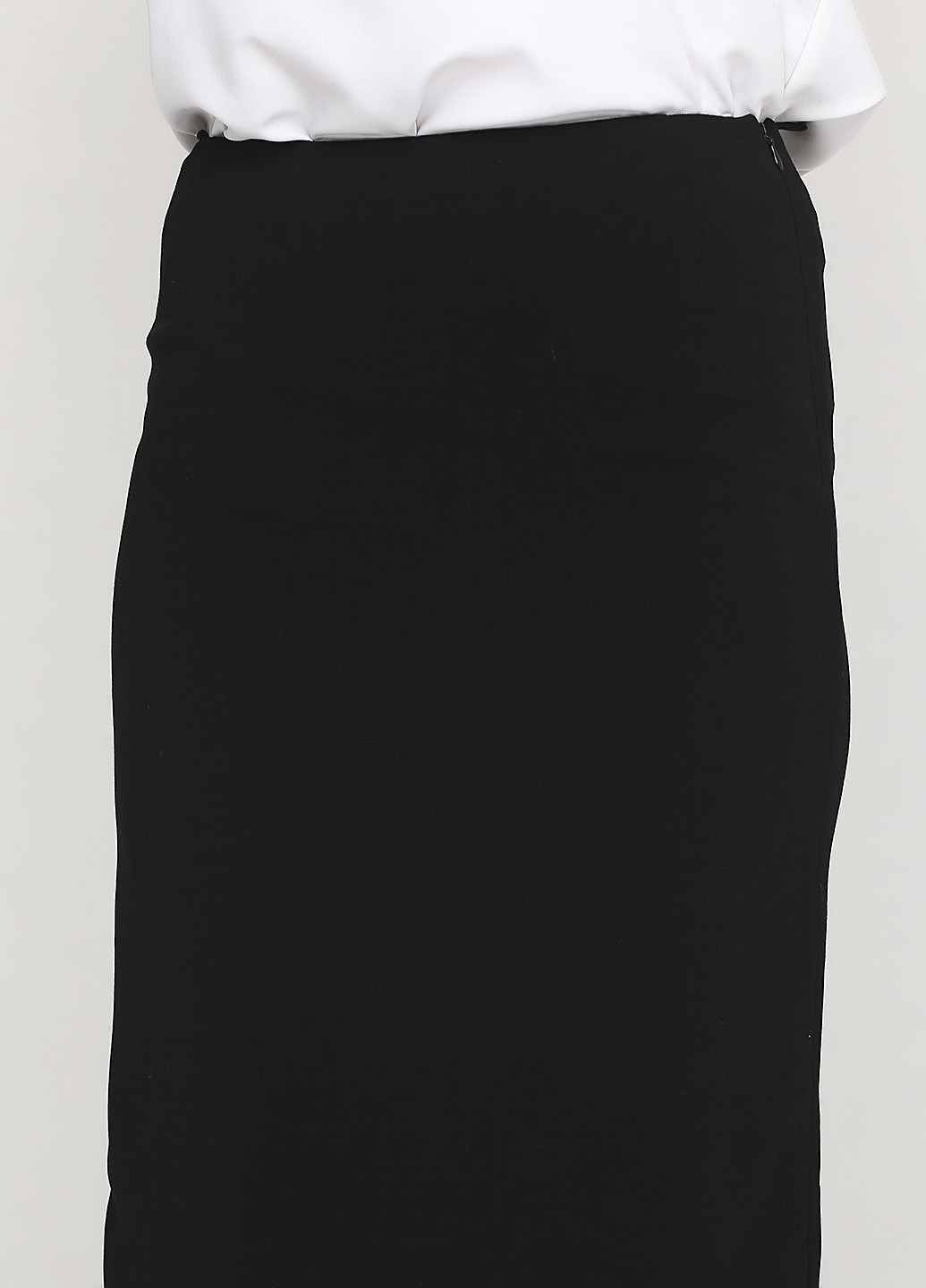 Черная кэжуал однотонная юбка Ralph Lauren карандаш
