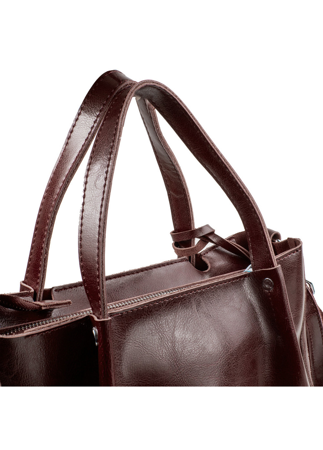 Женская повседневаная кожаная сумка 28х26х10 см Eterno (255710639)