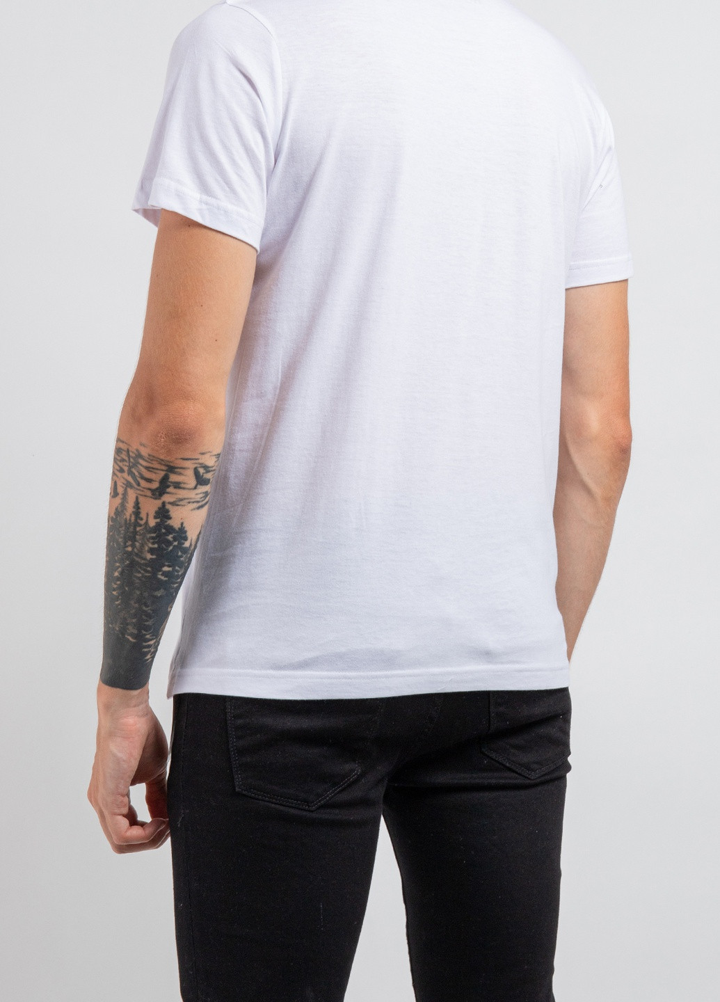 Белая белая футболка с принтом cactus Ko Samui