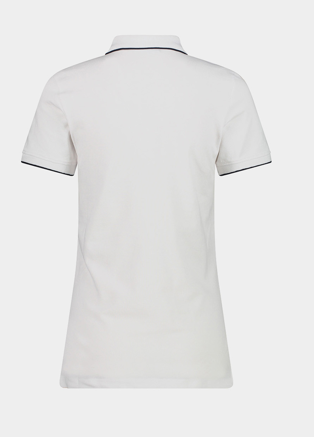 Белая женская футболка-поло CMP однотонная