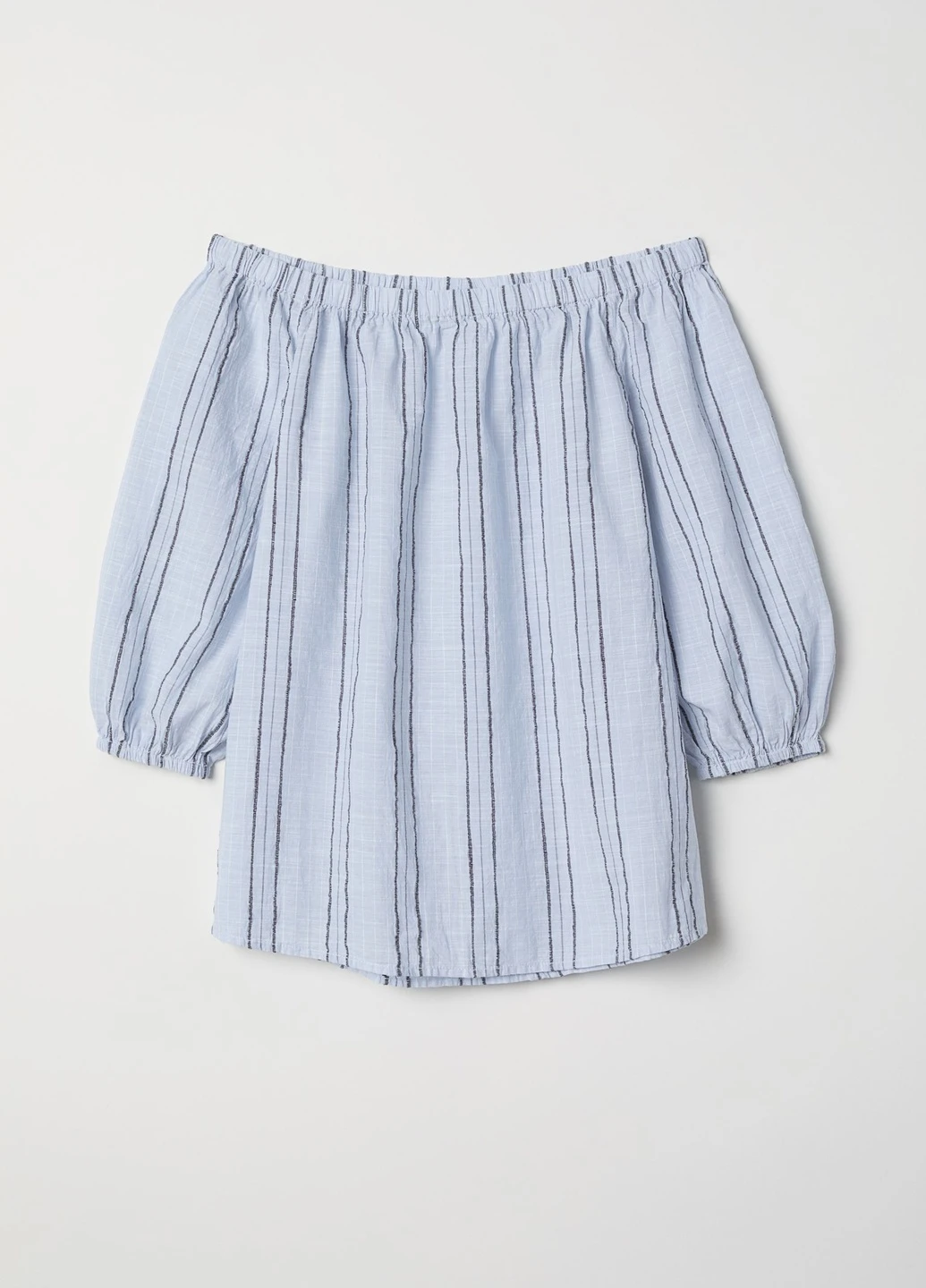Голубая блуза H&M