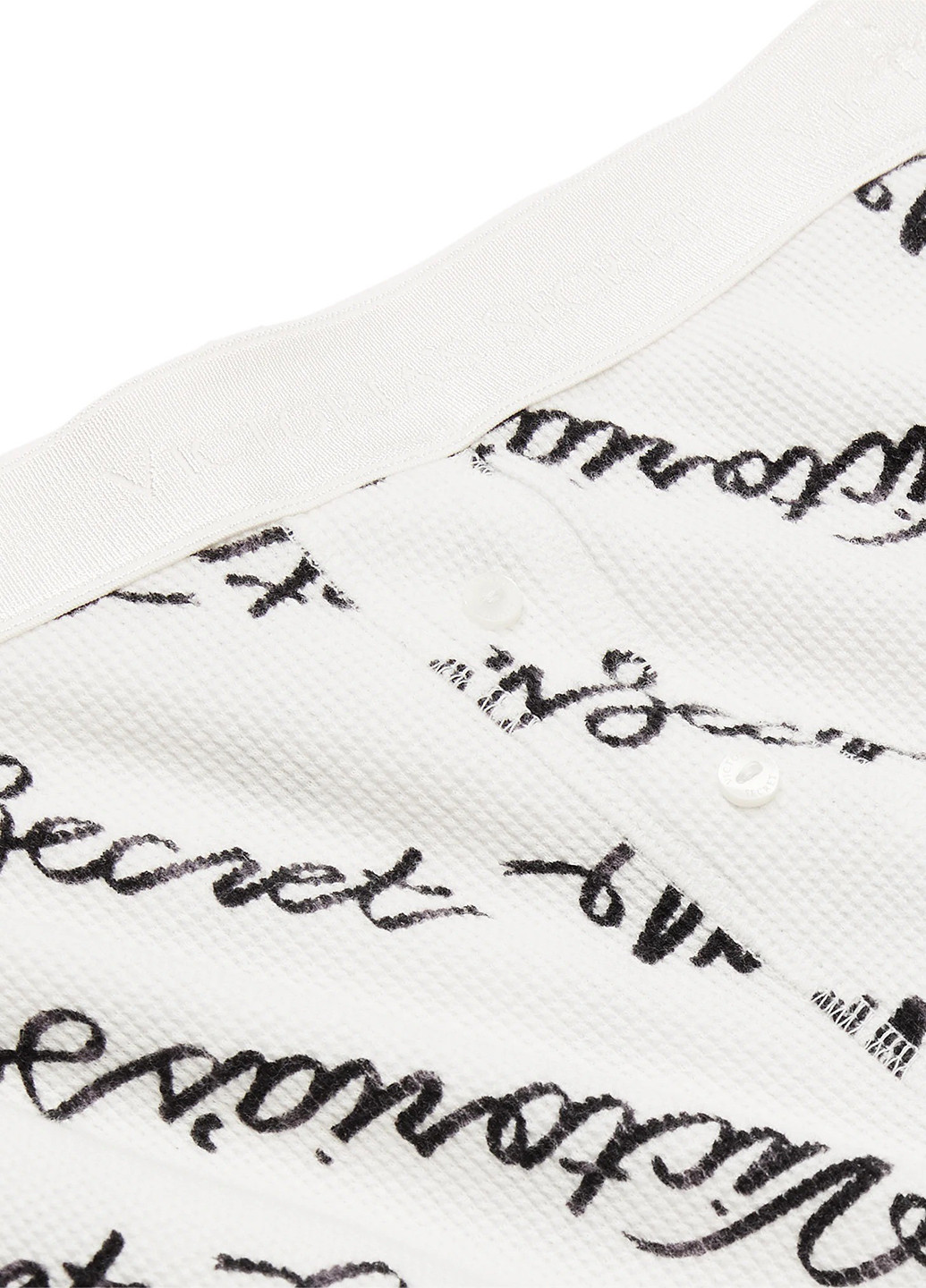 Белая всесезон пижама (лонгслив, брюки) лонгслив + брюки Victoria's Secret