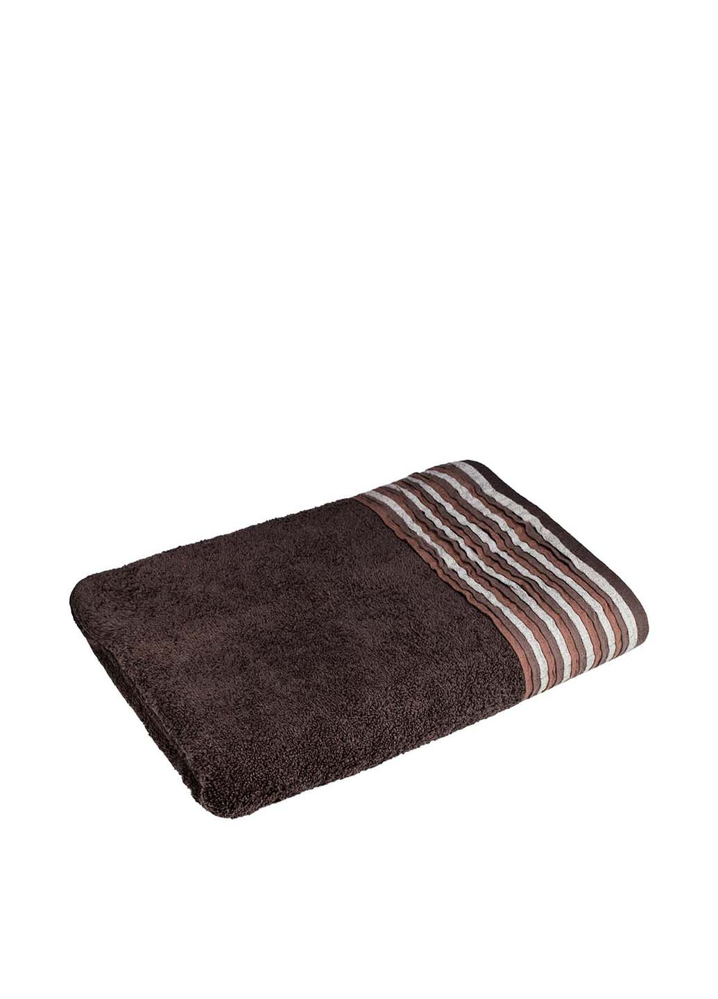 Home Line полотенце, 70х140 см однотонный коричневый производство - Турция