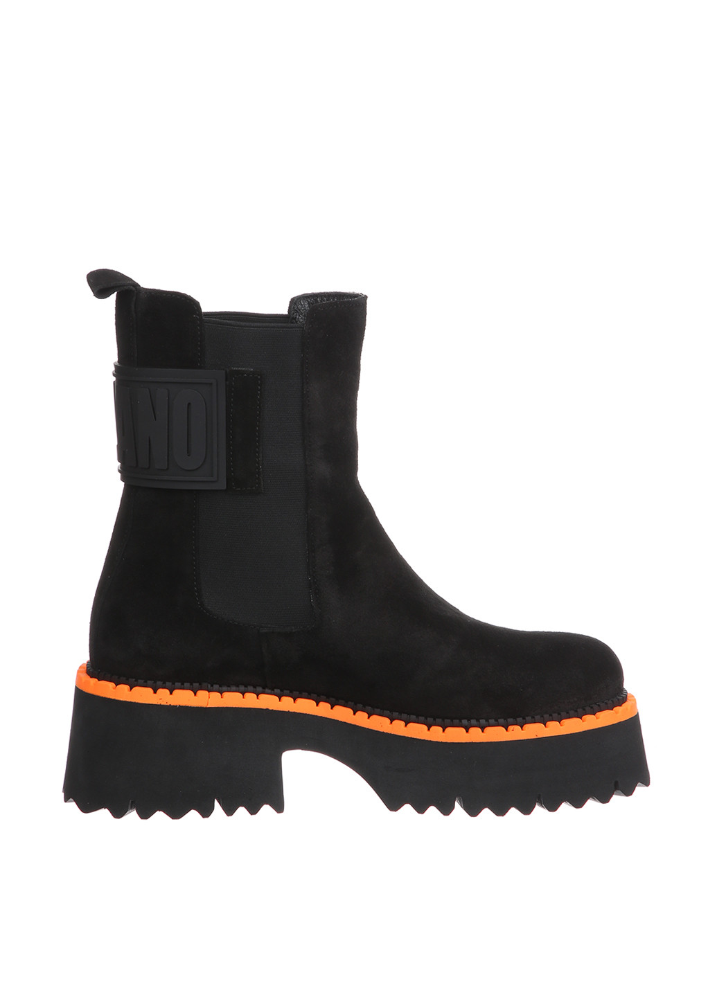 Осенние ботинки Aquamarin из натуральной замши