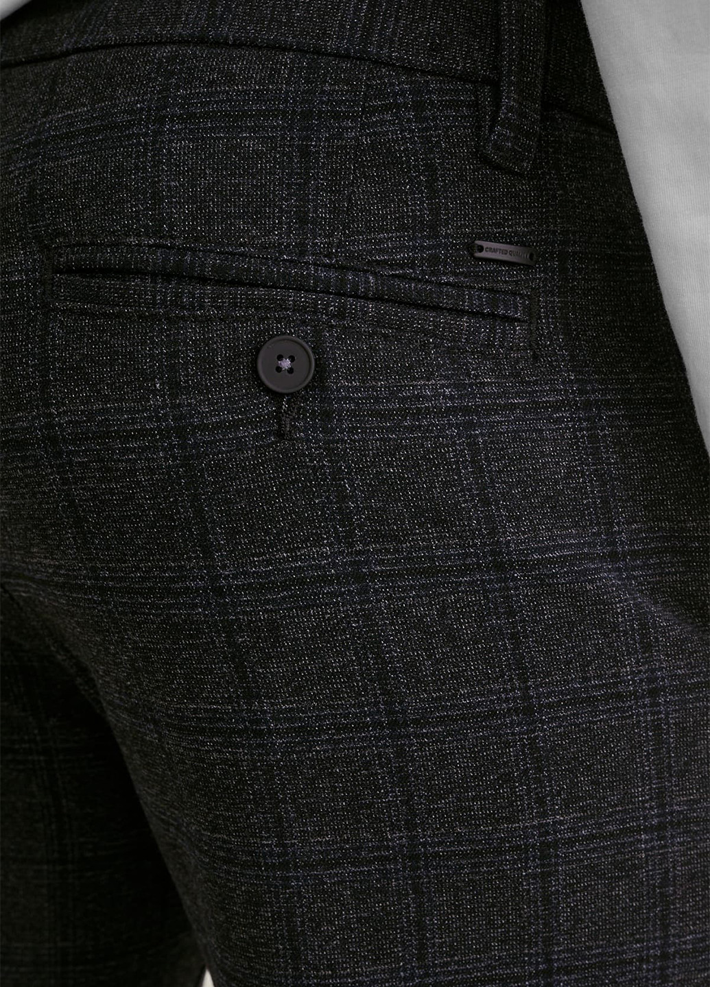 Темно-серые кэжуал демисезонные прямые брюки C&A