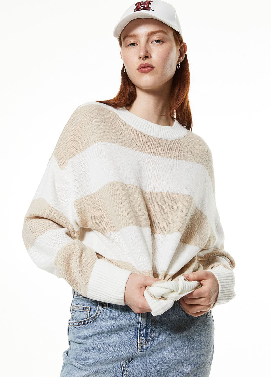 Світло-бежевий демісезонний джемпер джемпер H&M