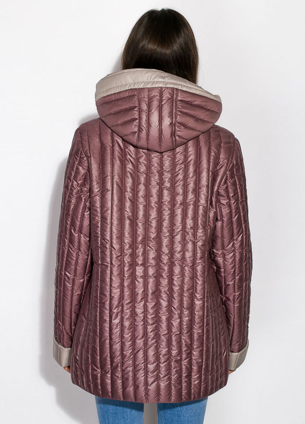 Светло-фиолетовая демисезонная куртка Time of Style