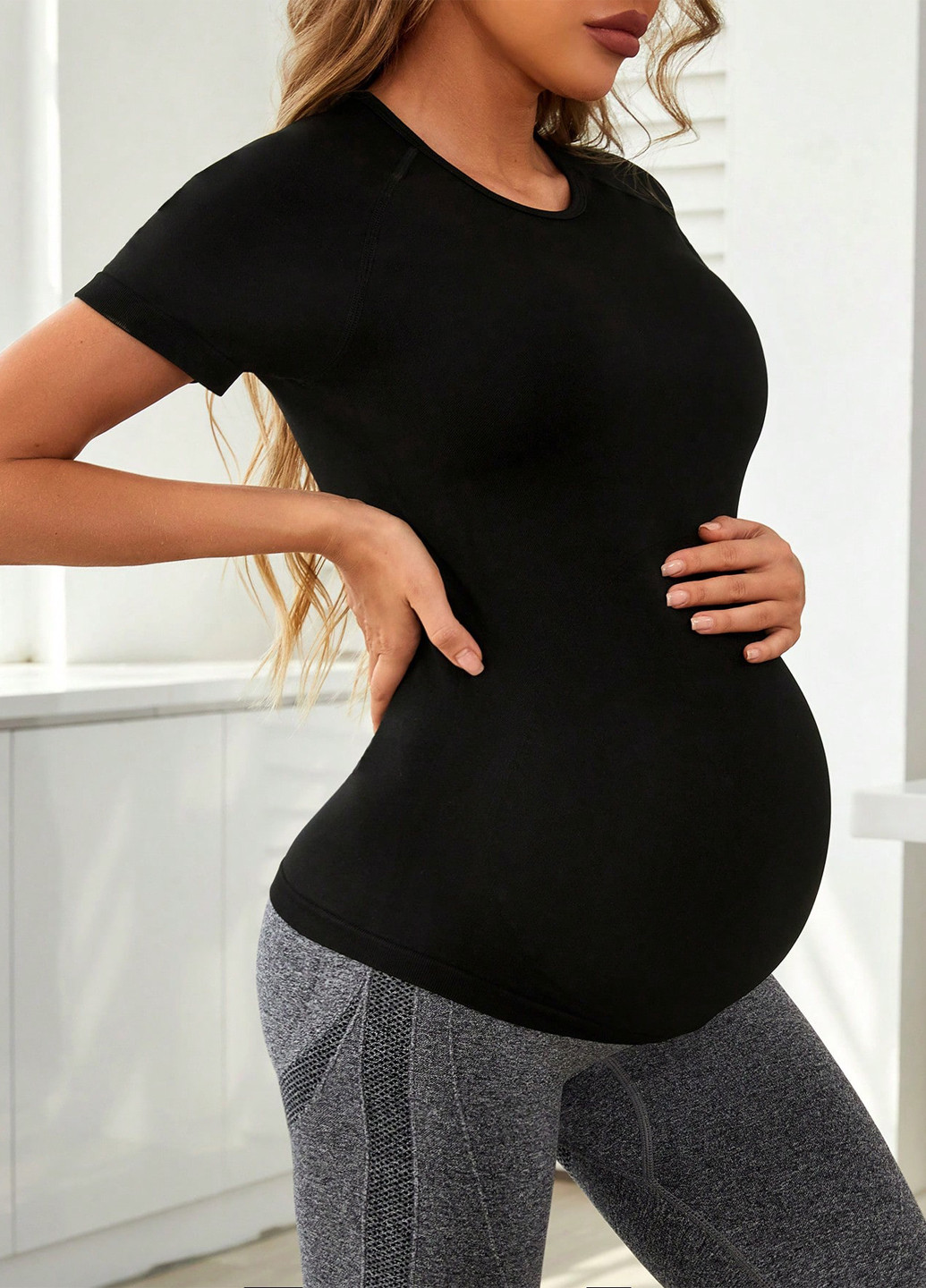 Футболка для беременных SHEIN - (347077648)
