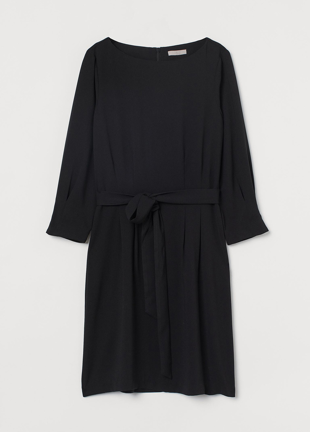 Чорна кежуал плаття а-силует H&M однотонна
