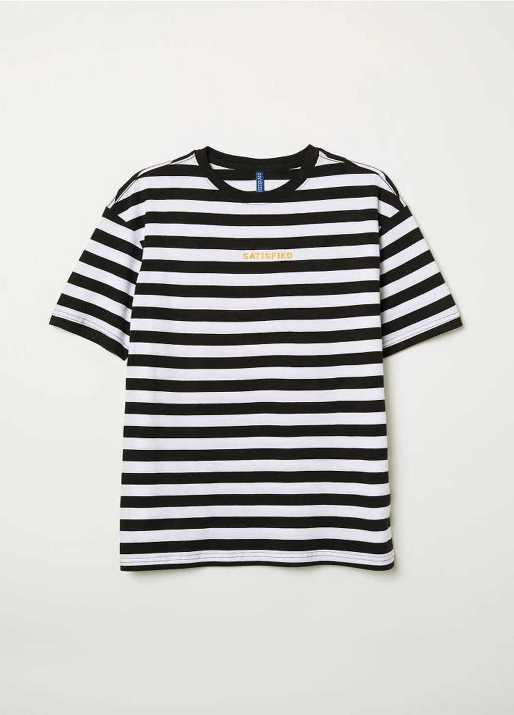 Черная футболка H&M