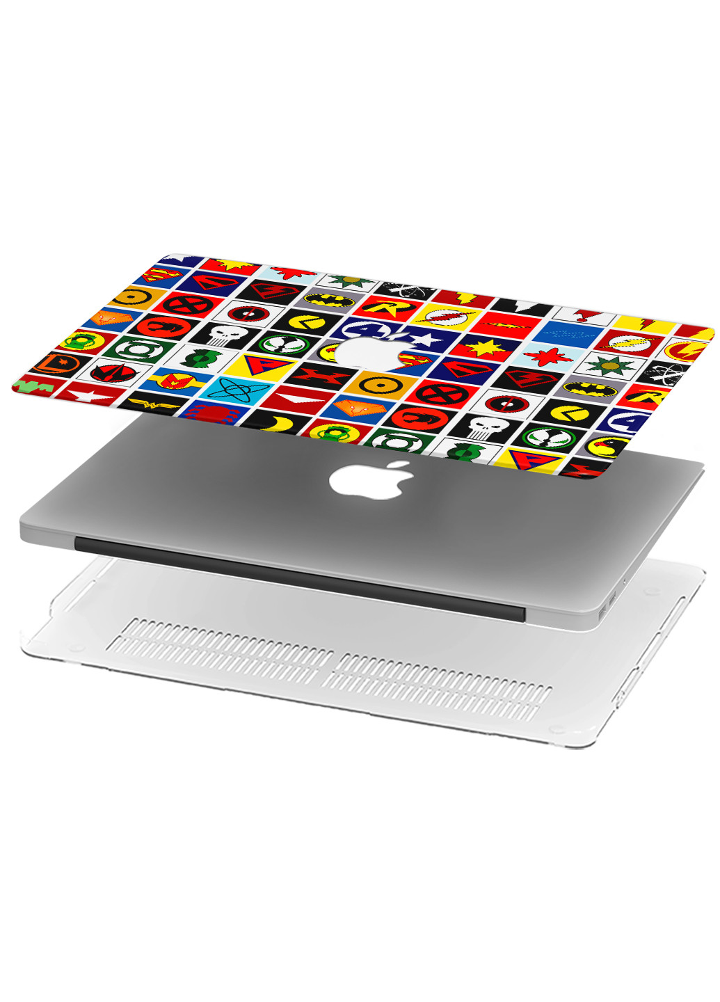 Чехол пластиковый для Apple MacBook Pro 13 A1278 Дедпул (Deadpool) (6347-1567) MobiPrint (218348126)
