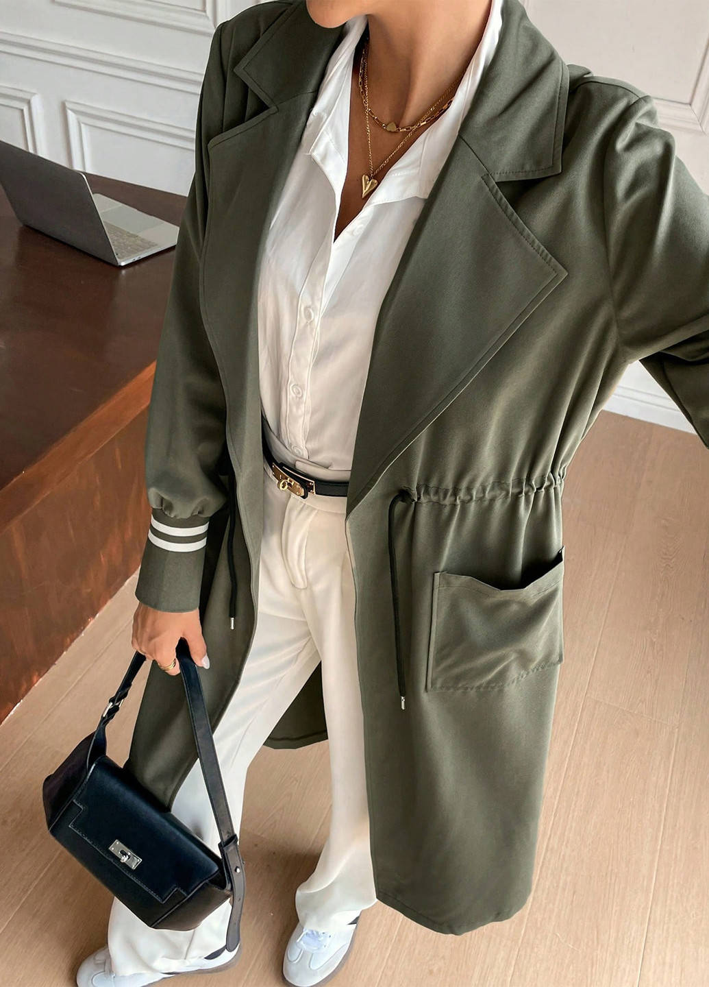 Плащ SHEIN тренчкот демісезон (345181377)