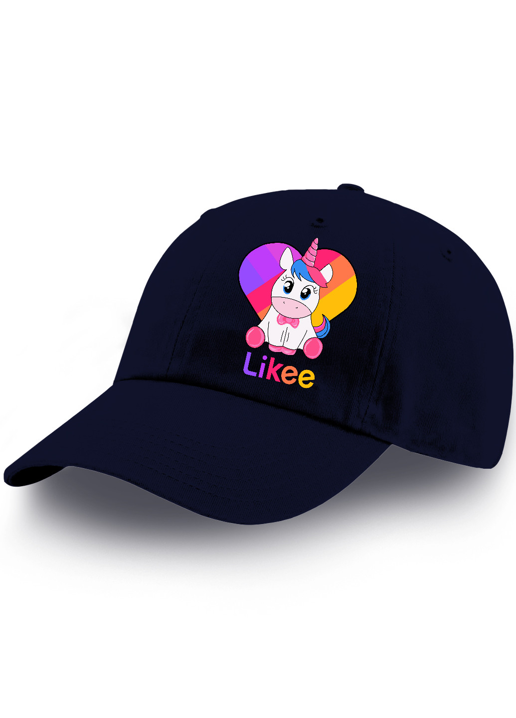 Кепка Лайк Єдиноріг (Likee Unicorn) (9273-1594) MobiPrint (216961201)