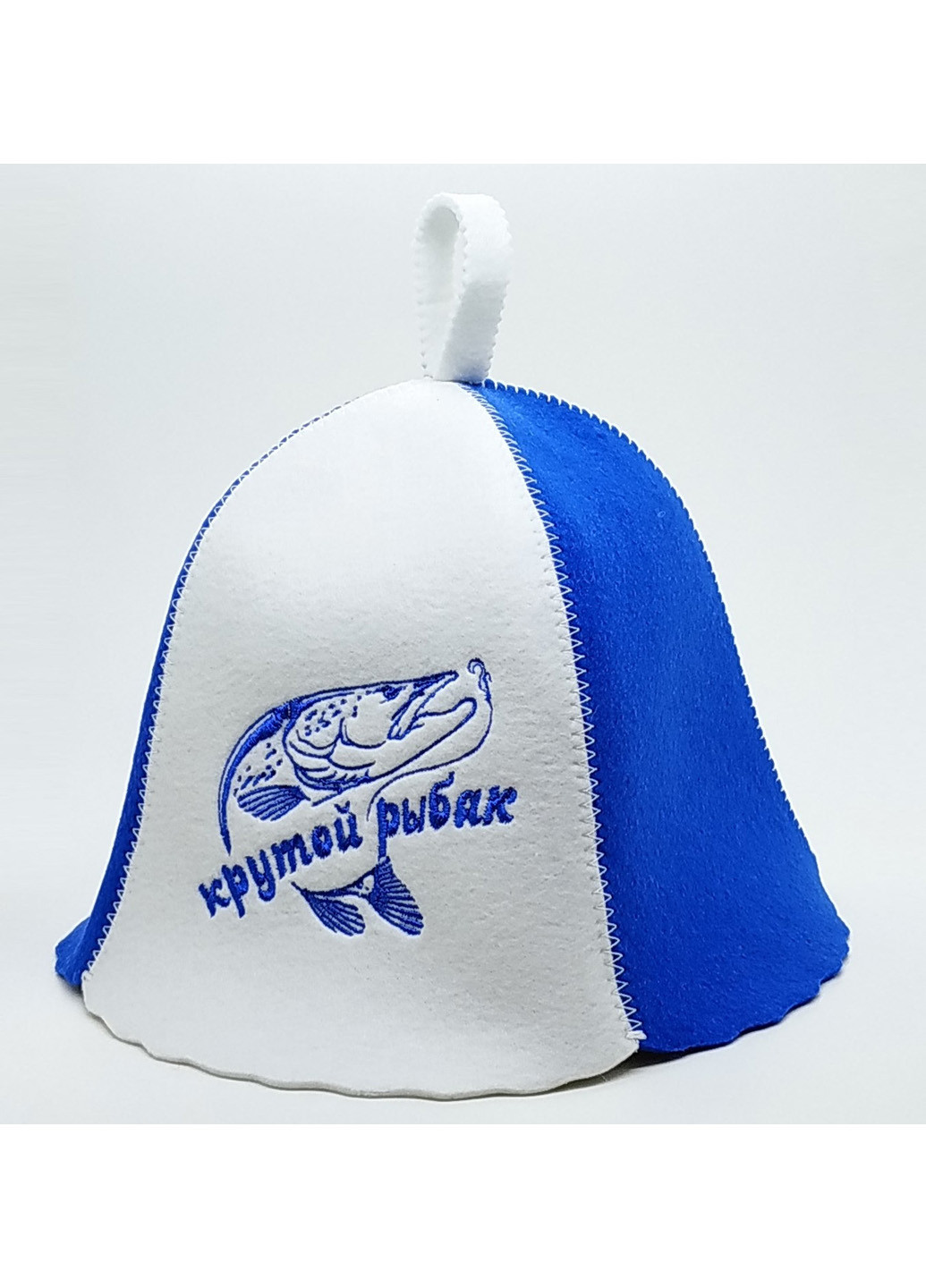 Шапка для сауны "Крутой рыбак" Luxyart (206021567)