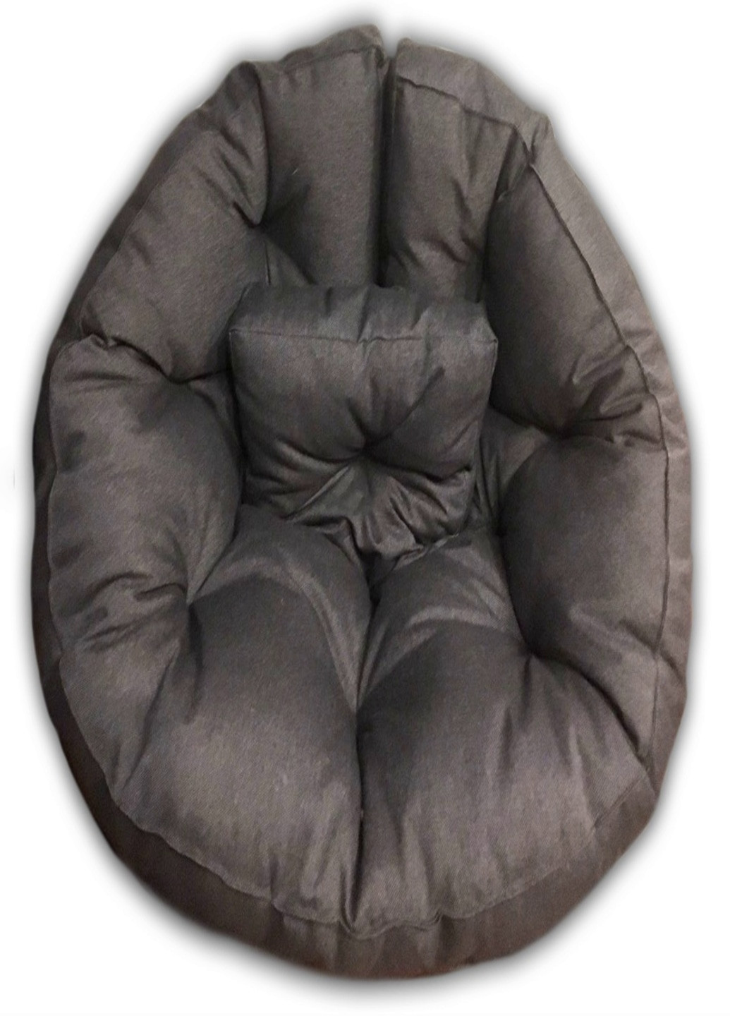 Крісло трансформер матрац з подушкою бескаркасное розкладне лежак Сірий M (887521) Francesco Marconi (215118314)