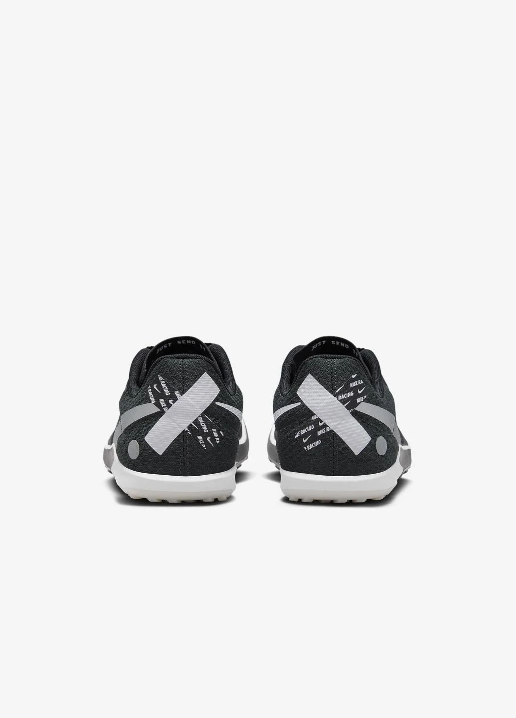 Чорно-білі кросівки dx7999-001 демісезон Nike Rival XC 6 Cross-Country Spikes