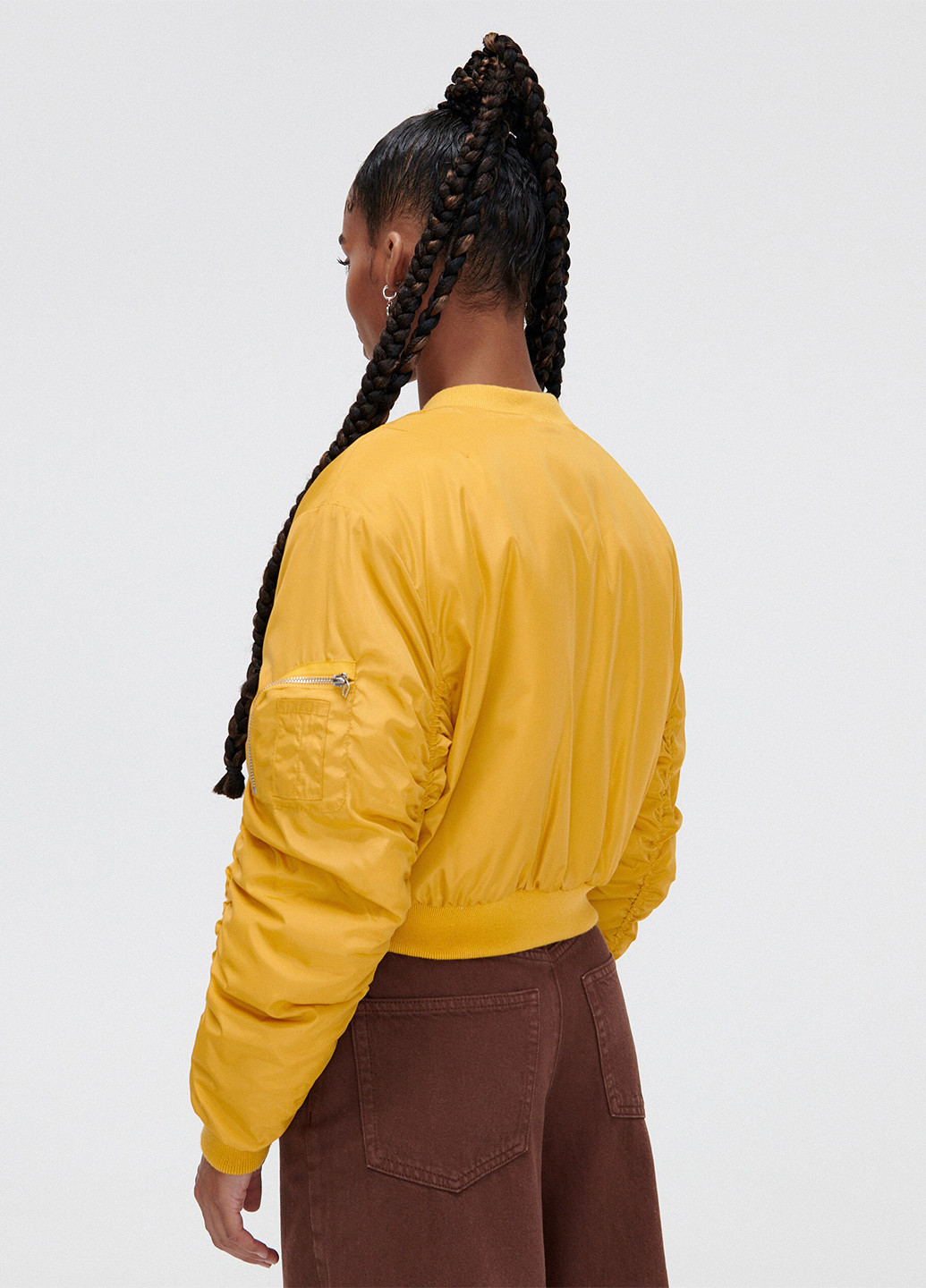 Жовта демісезонна куртка Cropp