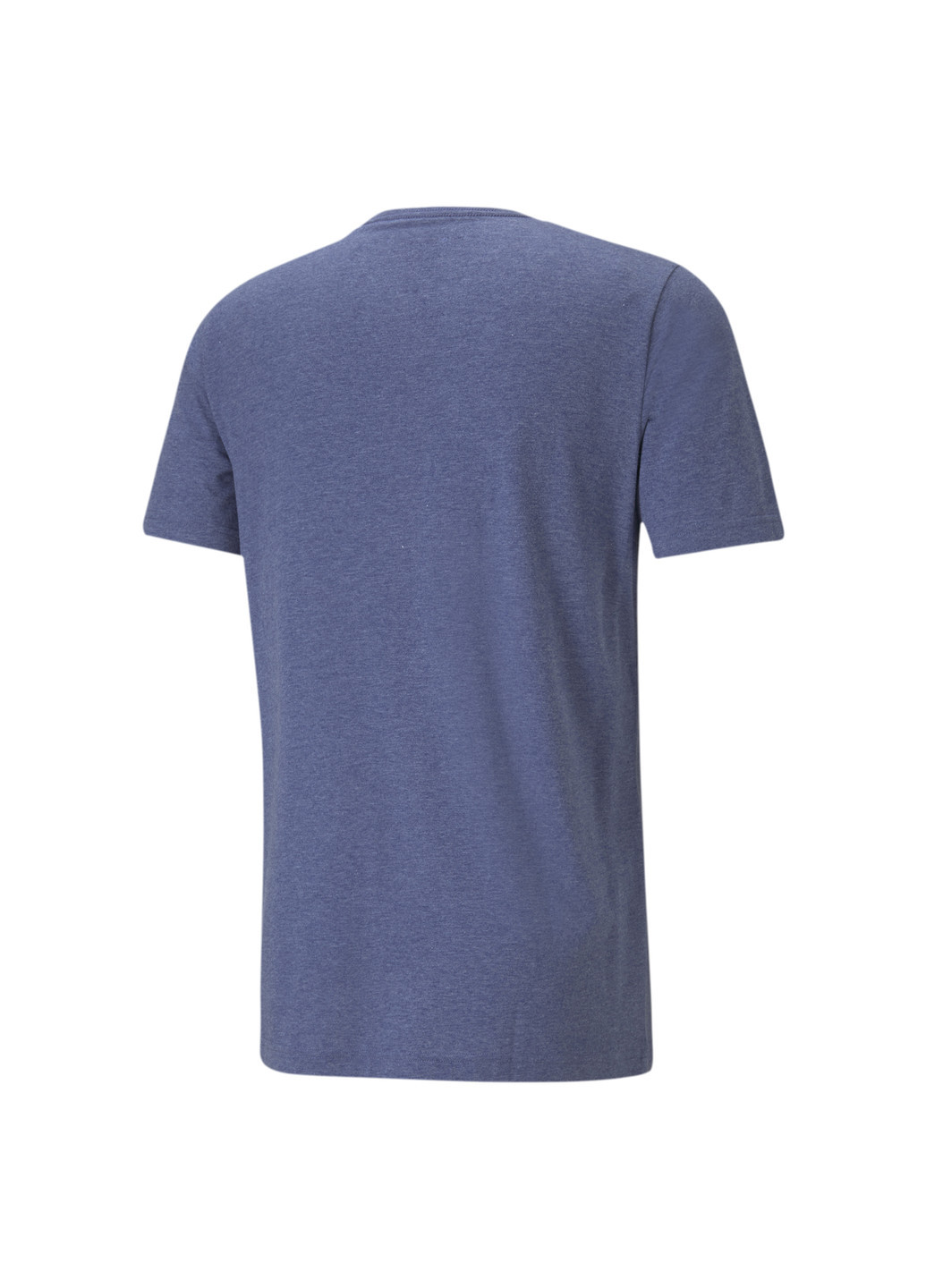 Синяя футболка essentials heather men's tee Puma