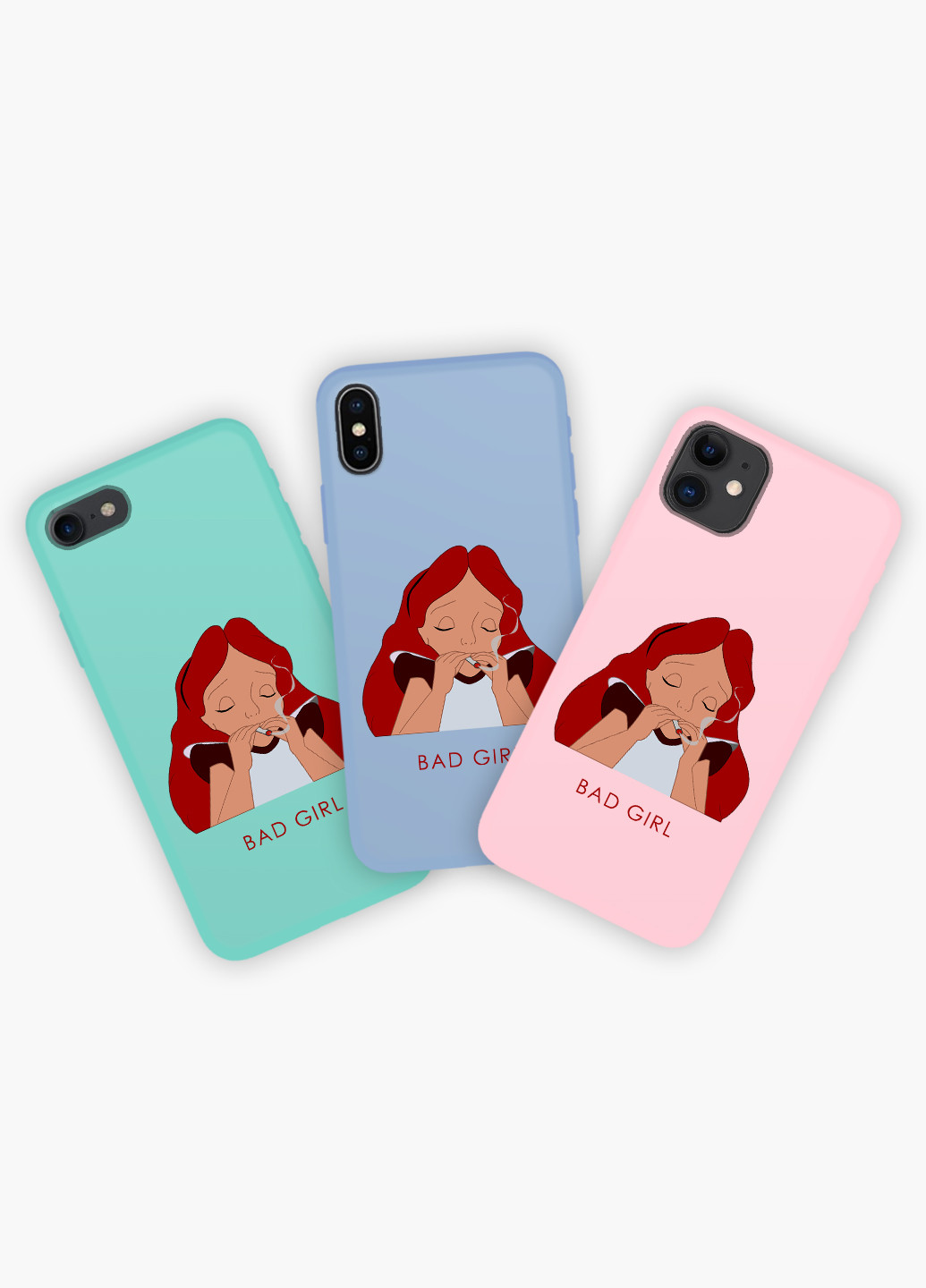 Чохол силіконовий Apple Iphone 8 plus Аліса погана дівчинка Дісней (Alice is a bad girl Disney) (6154-1441) MobiPrint (219490661)