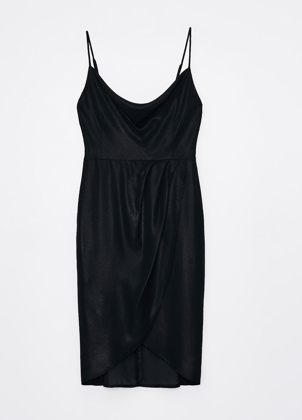 Черное кэжуал платье Mohito однотонное