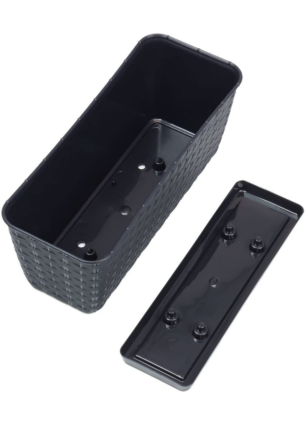 Балконный ящик Ratolla 30см антрацит (74964-433) Prosperplast (221634805)