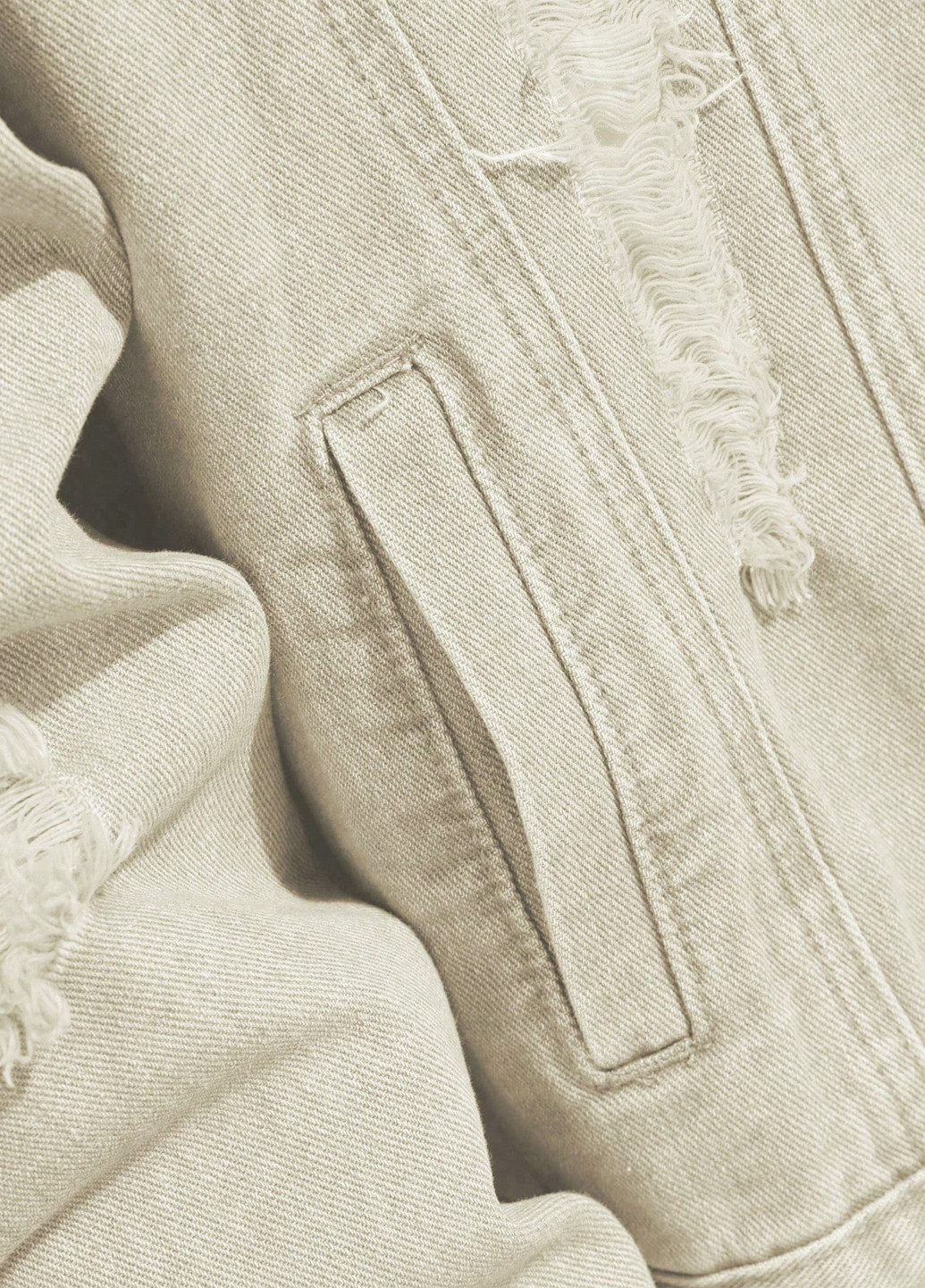 Світло-бежева демісезонна куртка SHEIN