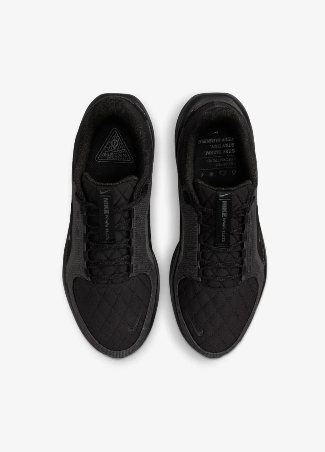 Черные демисезонные кроссовки fq1359-001 Nike W AIR WINFLO 11 GTX