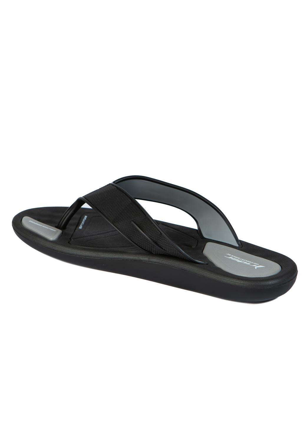 Черные пляжные шлепанцы Rider