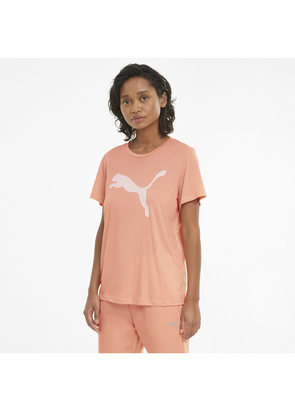 Рожева всесезон футболка evostripe women's tee Puma