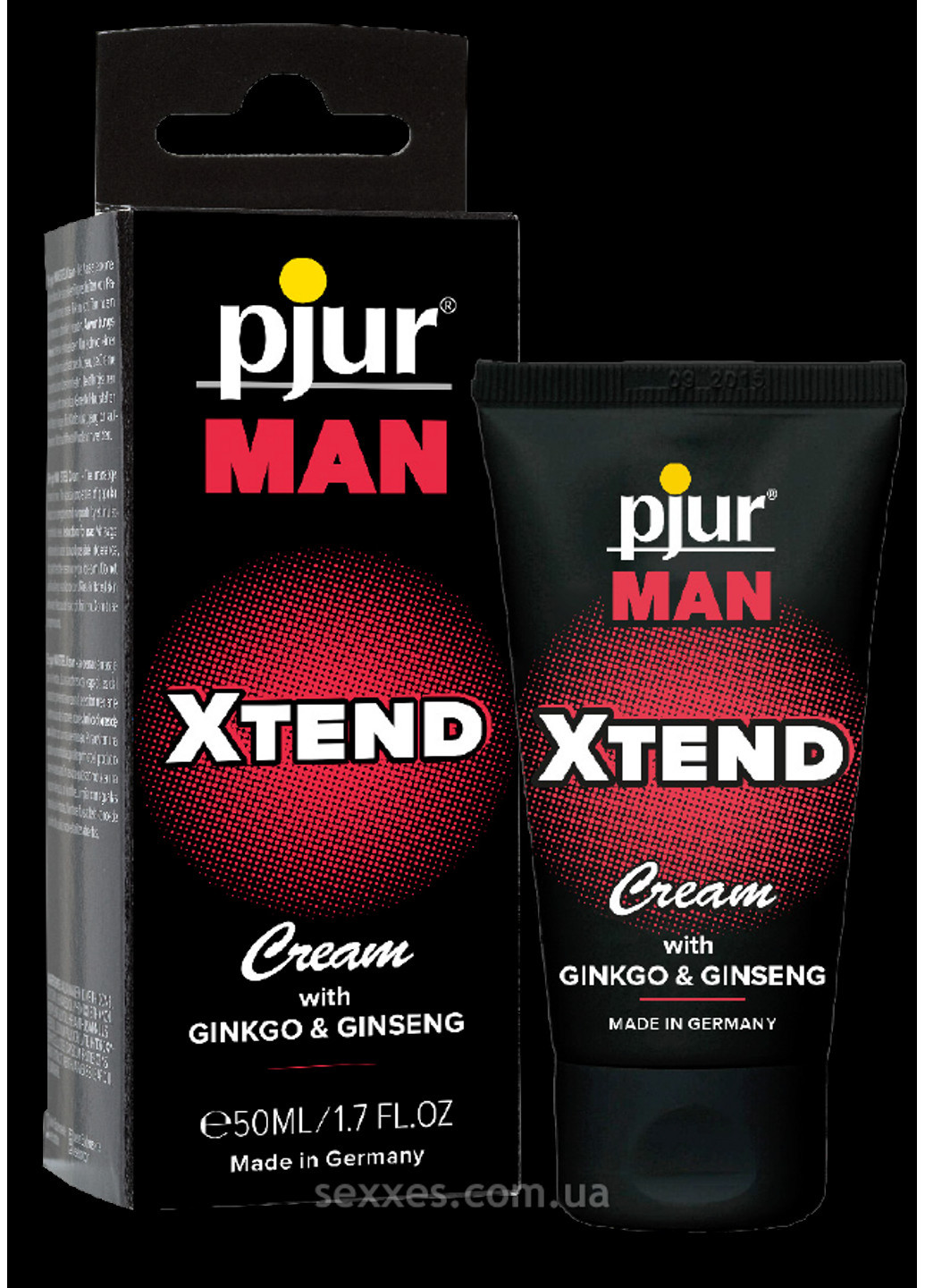 Крем для пениса стимулирующий MAN Xtend Cream 50 ml, с экстрактом гинкго и женьшеня Pjur (251864336)