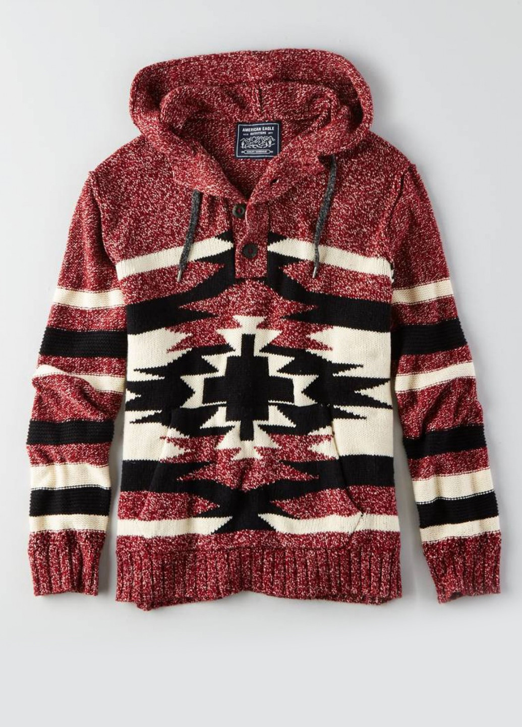 Красный демисезонный свитер American Eagle